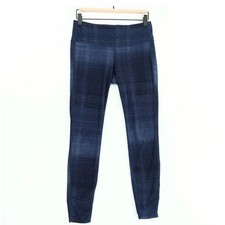 Athleta Icy Chaturanga Women s Small Blue Yoga Leggings EUC