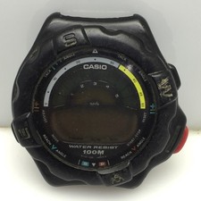 Casio TRW-100 Yacht Timer Alarm Chrono 1004 Quartz Men’s Watch For Parts BDR81NR