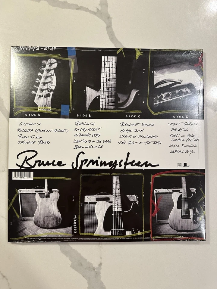 BRUCE SPRINGSTEEN - BEST OF - 2-LP - JERSEY DEVIL RED VINYL - BRAND NEW! - Image 2 of 2