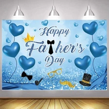 Father’s Day Backdrop Happy Birthday Party Photo Background Banner Decoration