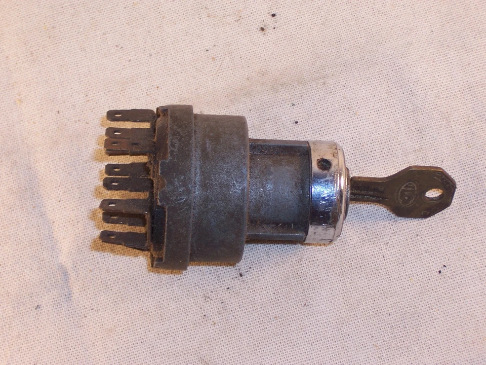 Interruptor de ignição vintage Chevy Buick Olds Chrysler Cadillac Plymouth Ford - Imagem 4 de 4