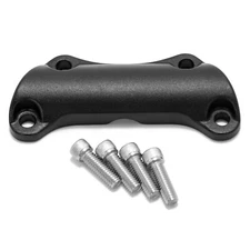 Upper Handlebar Risers Top Clamp w/ Bolts for Harley 1" Bars Touring  FLHT 97-up