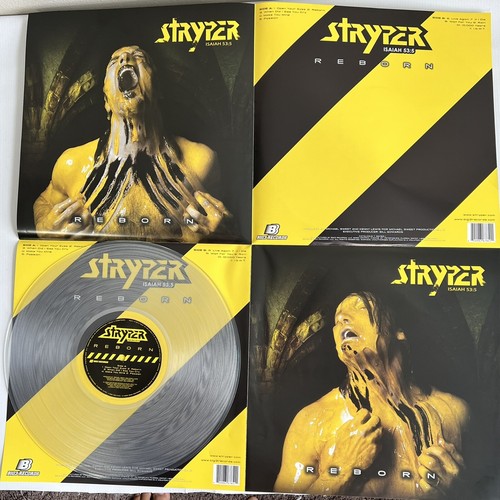 Stryper Reborn Clear Vinyl Limited Edition 2005 Big3 Records - Picture 3 of 10