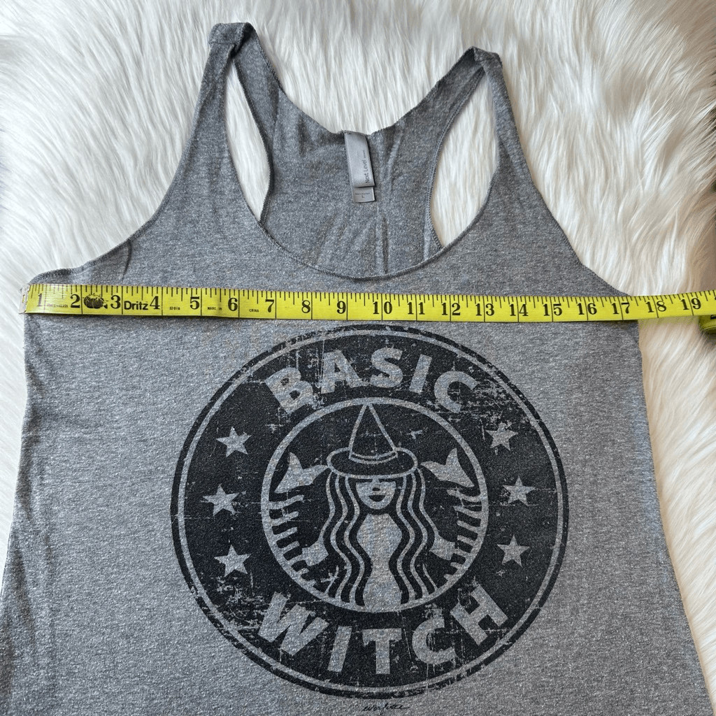 Next Level Basic Witch Racerback Tank Size Large - image 5
