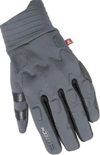 Cortech Insulite Mens Textile Motorcycle Gloves Gray/Black MD