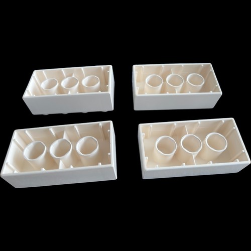 White Lego Duplo Lot - (8) 2x2, (8) 2x4, (2) 2x8 - 18 Total - Picture 11 of 18