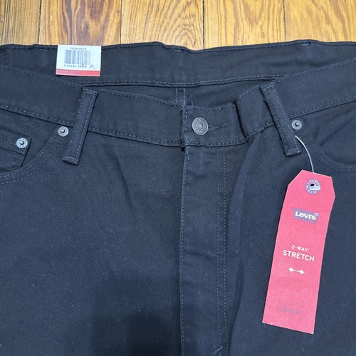 Levi's 541 - 40x32 - Athletic Straight Fit Stretch Denim Mens Jeans Black NWT - Picture 4 of 14