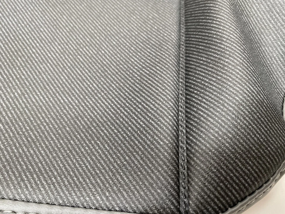 Комплект виниловых накладок из джинсовой ткани саржи серый подходит для передних сидений Land Rover Defender TD5 - Изображение 4 из 4