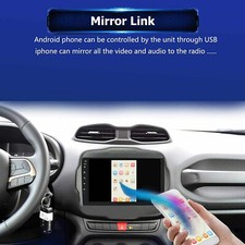 Autoradio Android 9" Stereo Auto Jeep Renegade Comandi Volante Navigatore WIFI - Miniatura 2