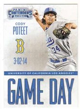 2015 Panini Contenders Baseball Game Day Tickets #13 Cody Poteet 