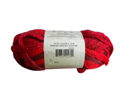 Premier Yarns Starbella Cinnamon Candy 15-03 Ruffle Ribbon Chunky 3.5 oz AT834 - Picture 4 of 4