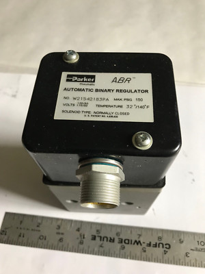 PARKER ABR W21542183PA,X8987-4C,1/2'' PNEUMATIC AUTOMATIC BINARY REGULATOR,ES