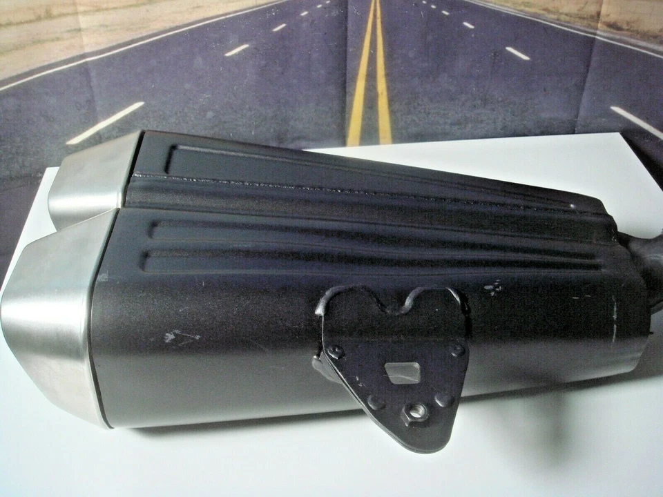 Juego de escape silenciadores Indian FTR 2019 2020 1263389-463 OEM N19 N20 RTA22 RTS22 X1 Foto 4 de 4