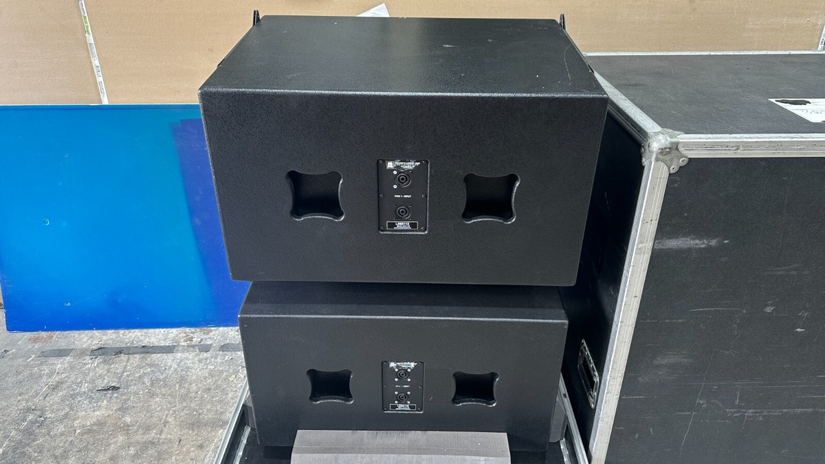 SLS LSB8115 Subwoofer Speaker W/Case #319 - #322 (PAIR