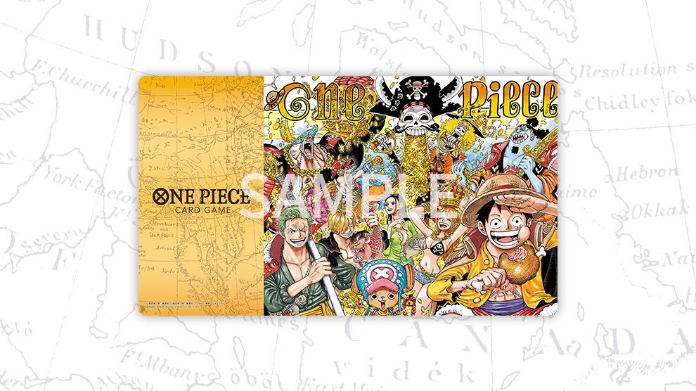One Piece Card Game Official Playmat Limited Edition Vol.1 2 Set