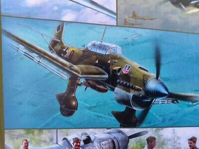 ZVEZDA Nr 7306 Deutscher Bomber JU-87B2  Stuka  1/72, neu, ähnlich Revell
