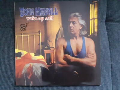 John Mayall - SIGNED LP 1993 ''Wake up call'' Bluesbreakers Buddy Guy