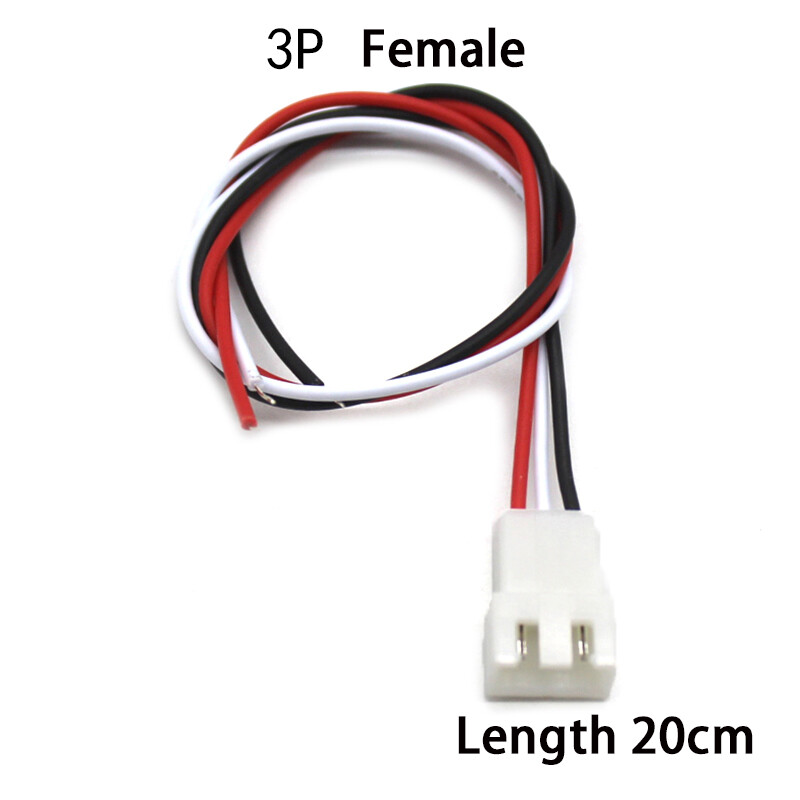 JST XH2.54 Steckverbinder Set – 4-polig, 20 Cm Kabel, 20 Sets