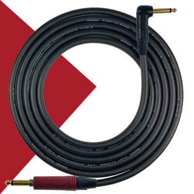 Mogami 3368 Pro Gitarrenkabel, Neutrik Silent ST auf Gold RA mit Längenwahl