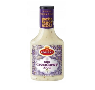 Roleski Knoblauchsauce Aioli 7x275g Polen Ohne Konservierungsstoffe Vegan