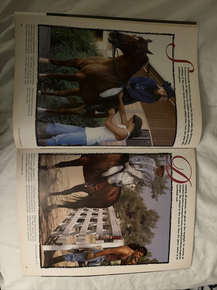 Playgirl Magazine November 1985 Mario Tornabene - Real Life Cowboy -  524 - Image 3 of 3