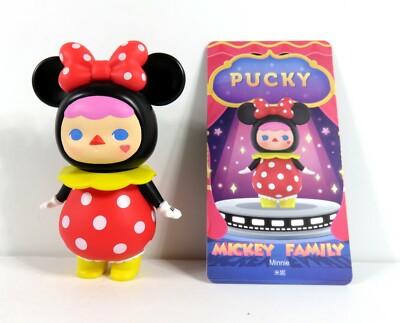 Pop Mart Pucky Disney Mickey Family Mini Figure Minnie NEW