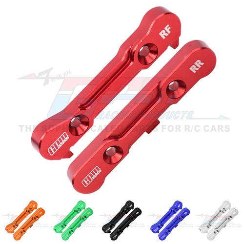 GPM 7075 Alu F & R Lower Suspension Mount For LOSI 1/6 8IGHT-X Lasernut 8XE 8XTE - Picture 18 of 27