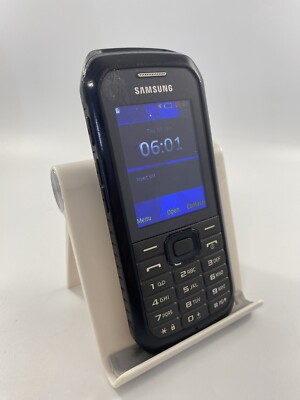 Samsung Xcover B550H blau entsperrt 256MB 2,4'' 3MP 128MB robustes Handy