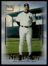 2000 Upper Deck Yankees Legends New Dynasty Chris Chambliss G96 New York Yankees