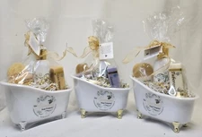 Grecian Soap Company Bathtub Gift Set. Lotion, Soap, Sponge Soap. Choose Scent.
