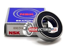 NSK JAPAN 6902 VV Ball Bearing , RUBBER SEALED 15x28x7mm 6902-2RS 6902 DDU.