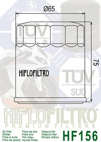 FILTRO OLIO HIFLO HF156 PER KTM DUKE 400 LC4 620 400 Adventure 640 RFR 690 - Imagen 4 de 7