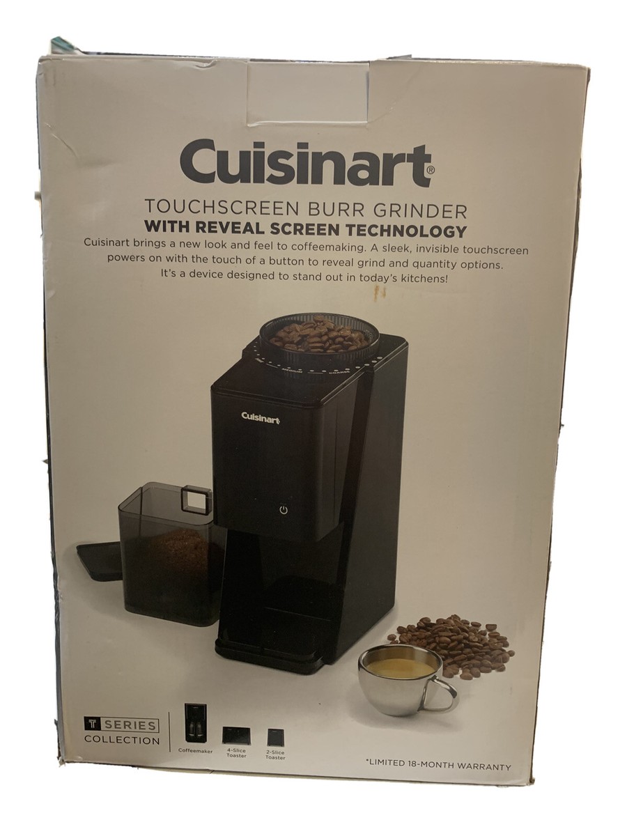 Cuisinart, T-Series Touchscreen Digital Burr Mill Coffee Grinder