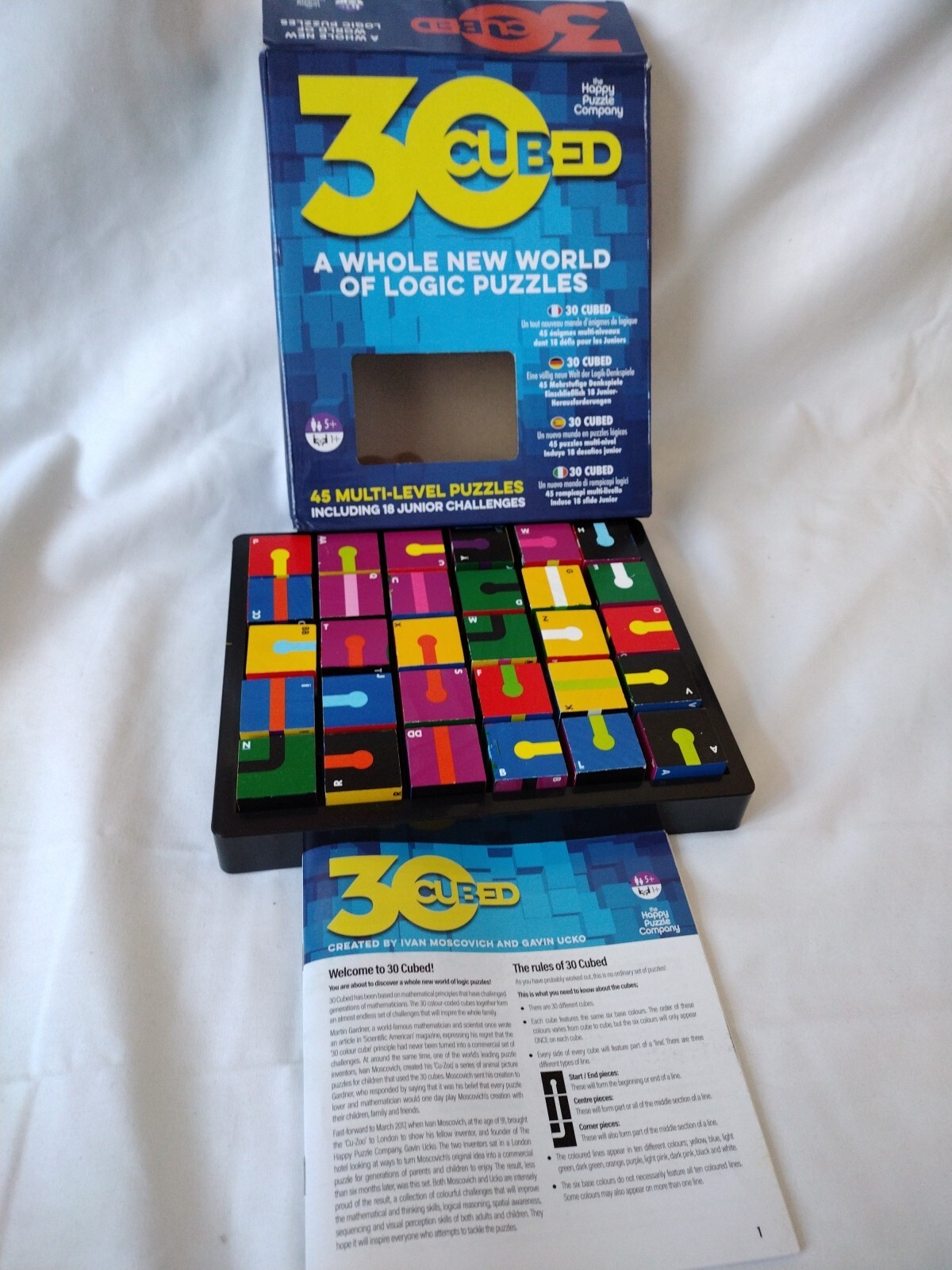 30 Cubed Game The Happy Puzzle Company  Logic Puzzles 5y+