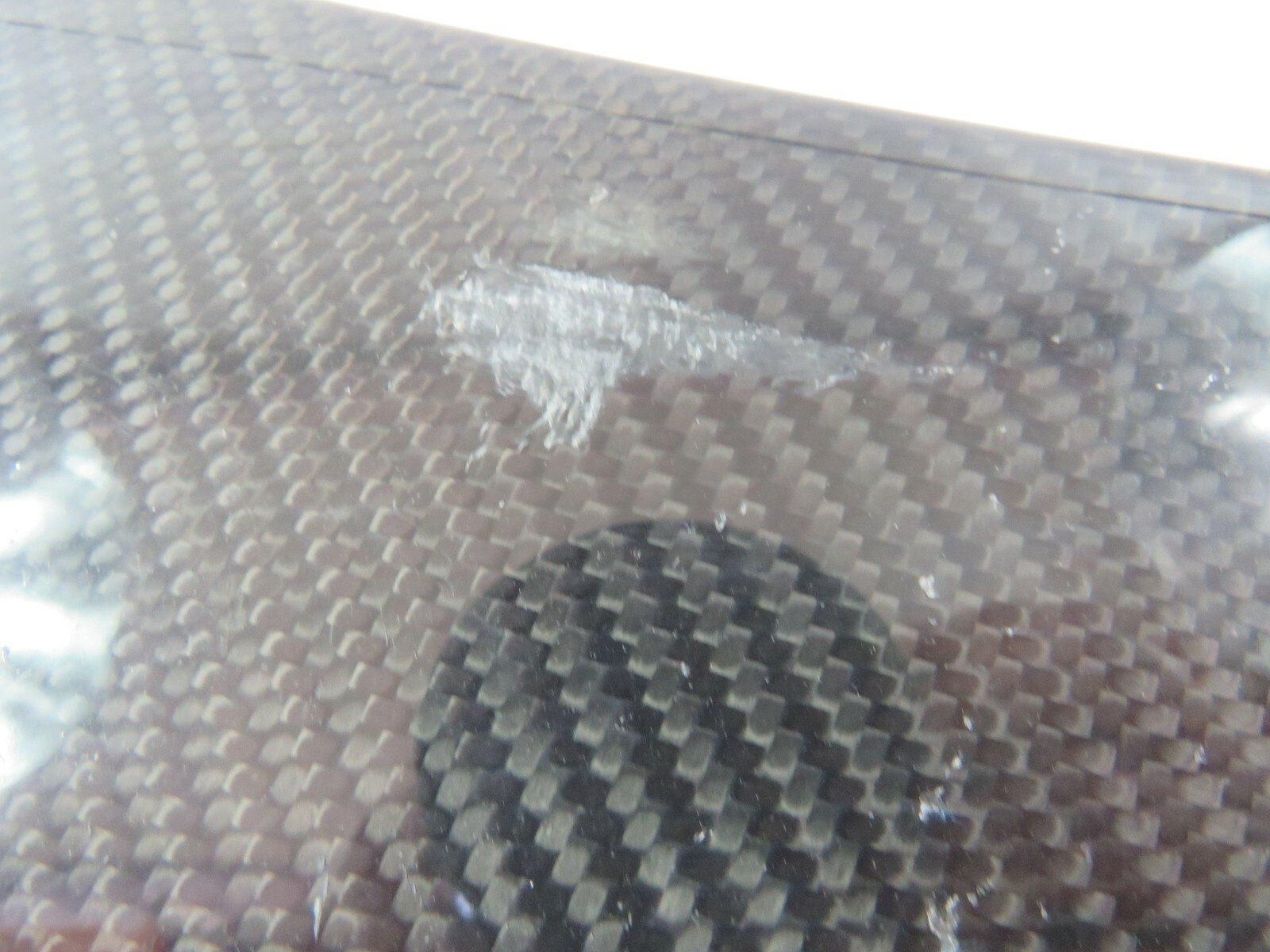 Mclaren 600LT, LH, Rear Bumper Wing, Carbon Fiber, Used, Damaged, P/N 13AB523RP
