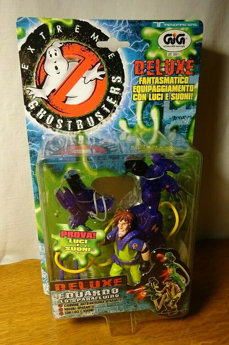 EXTREME GHOSTBUSTERS DELUXE FIGURE EDUARDO TRENDMASTERS GIG MOC