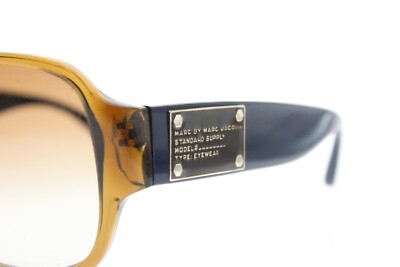 Marc by Marc Jacobs MMJ 076/S Sunglasses Brown Gradient Oversized 57-15-140 MMJ 076/S NRQ 02 57-15-140 Marc Jacobs Tortoise Brown Gold  main image 3