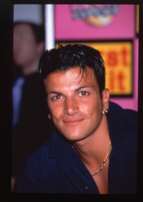 Peter Andre British Australian Popstar Close up Original 35mm Transparency 