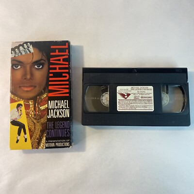 Michael Jackson - The Legend Continues (VHS, 1989) Motown Music