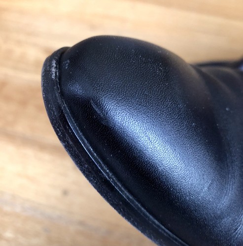 Giuseppe Zanotti Black Leather Side Zip Heeled Ankle Boots, Size 39 EU/8 AUS - Picture 10 of 10