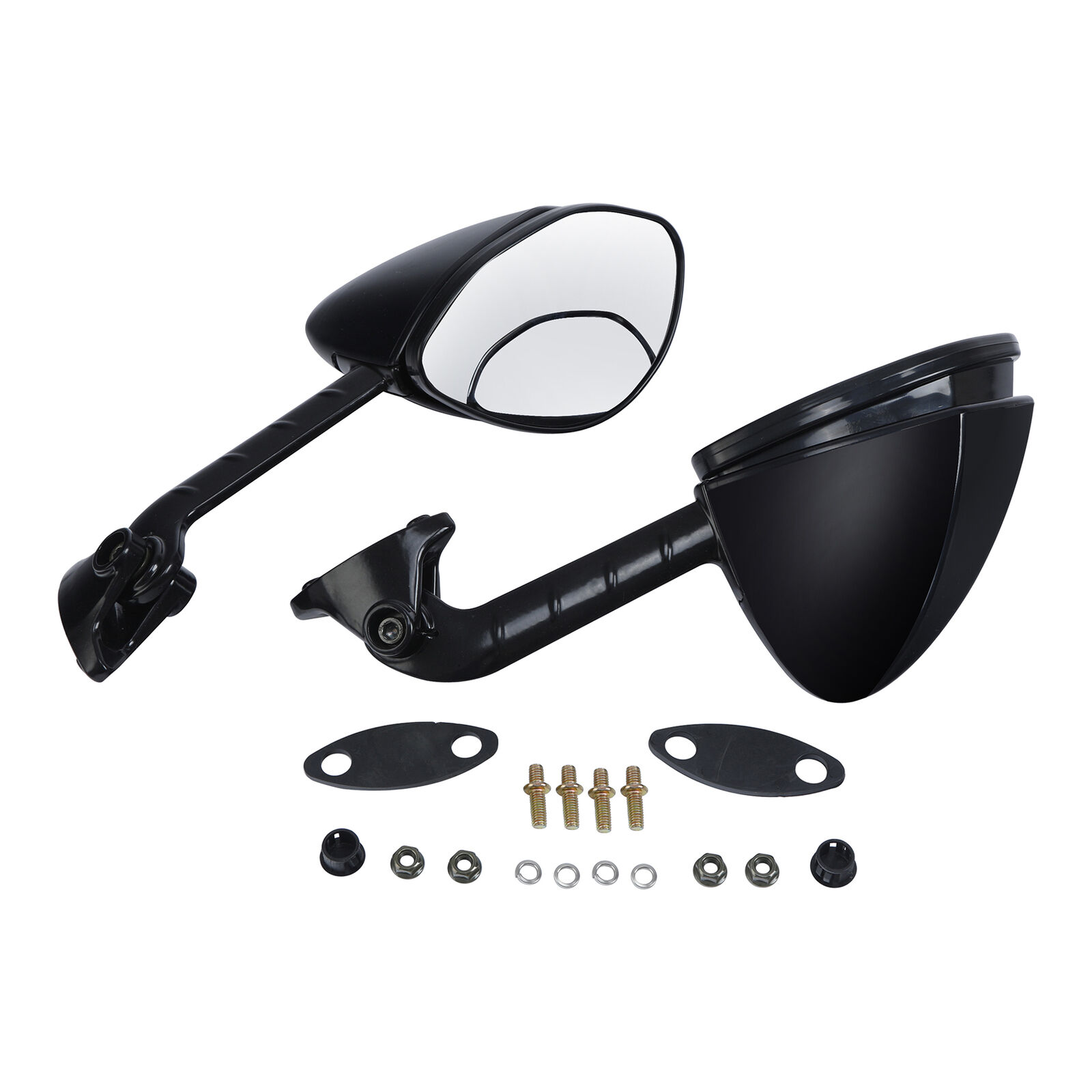 Rearview Mirrors Fit For Kawasaki Ninja ZX14R 2012-23 ZX14 06-11 ZZR1400 2006-23