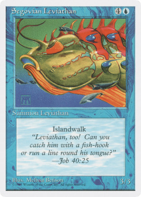 Leviathan Segovian Leviathan X (4) EX/NM _ 4th Edition MTG _ 4RCards | eBay