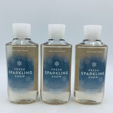 3 Bath & Body Works Fresh Sparkling Snow Show...