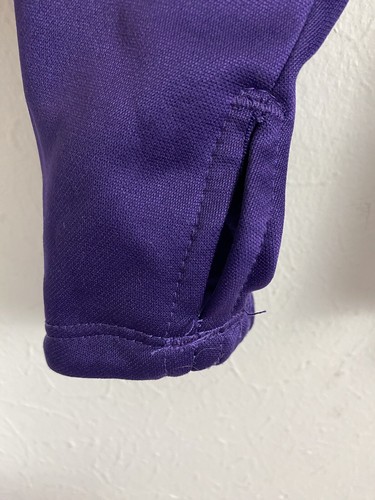 Giacca donna KA Knights adulto taglia large 11/13 LSU viola foderata in pile 1/4 zip - Foto 8 di 9