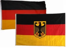 3x5 3'x5' Wholesale Combo German Germany Eagle Plain Flag Grommets