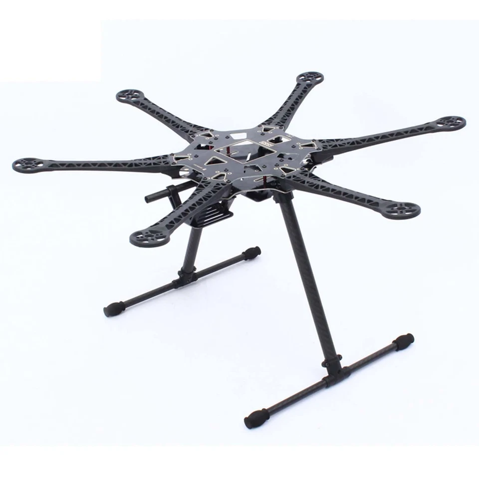 S550 F550 Upgrade Hexacopter Fuselage Frame Kit PCB w/Carbon Fiber Landing Gear  - Image 2 of 4
