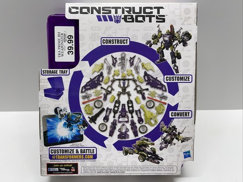 Figura Transformers BLITZWING Construct-Bots Triple Cambiador 67 Piezas 2013 - NUEVO - Imagen 8 de 9