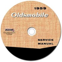 1959 Olds 88 Und 98 Reparaturhandbuch Auf CD-ROM 59 Oldsmobile Reparaturservice