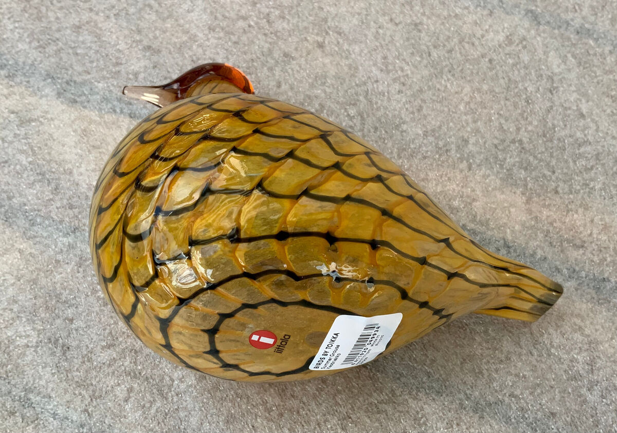 Iittala Oiva Toikka Bird Birds 2006 Summer Grouse 150 x 110 Iittala Oiva Toikka Bird Birds 2006 Summer Grouse 150 x 110