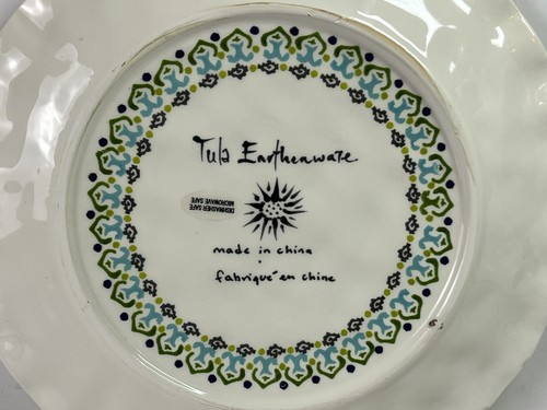 Anthropologie Forest Fable 8 1/4" piatto Ram insalata dessert pranzo decorazione - Foto 4 di 5